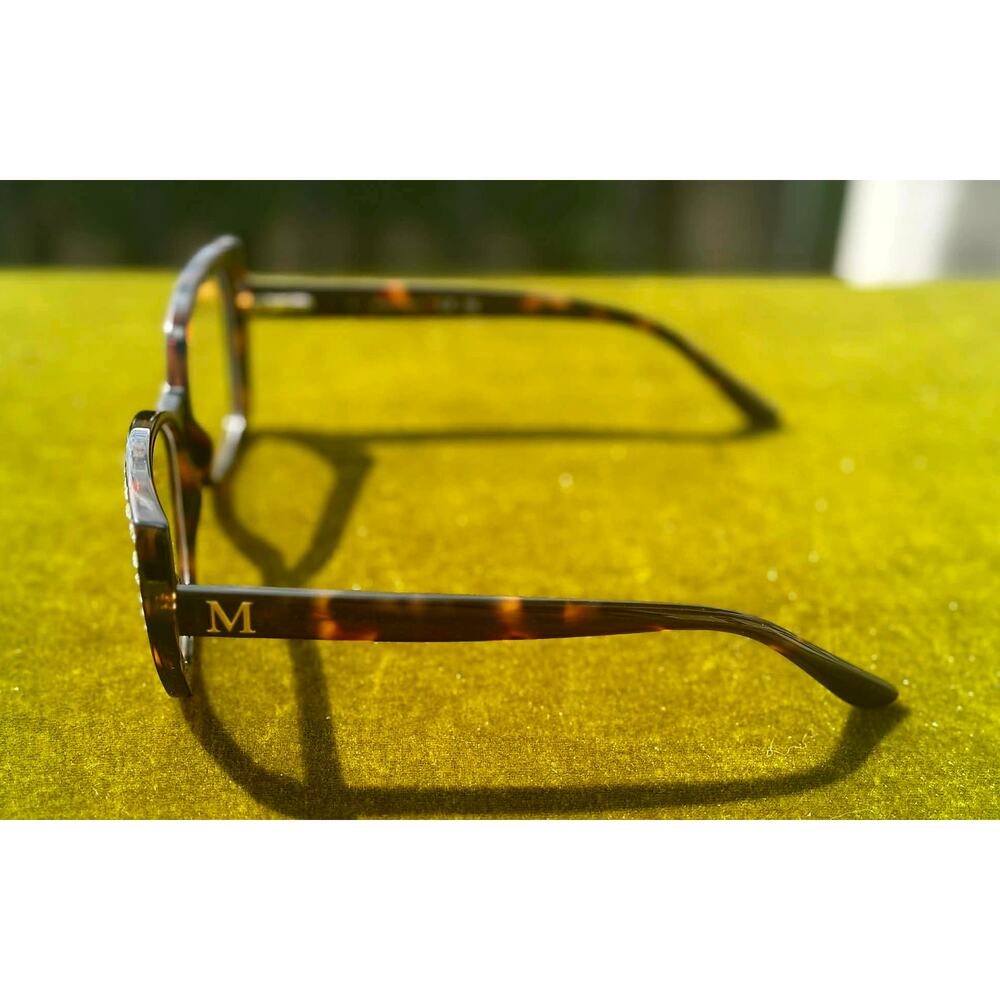 Marciano by Guess GM50001 Black Crystal Cat-Eye Eyeglass Frames NEW - Picture 2 of 8